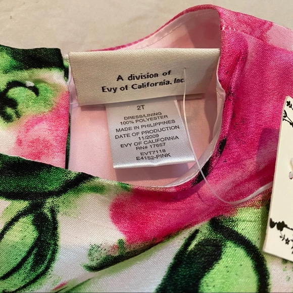 NWT - Brooke Lindsay - Dress - Size 2T - Picture 6 of 7